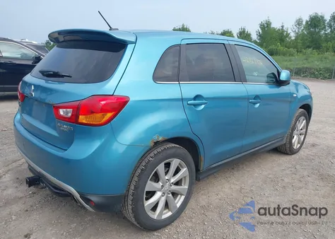2014 Mitsubishi Outlander Sport Se из США, поврежденный, VIN 4A4AR4AU3EE014996